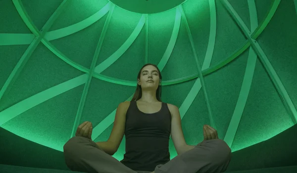 Featured Image of Wellness Zone with Meditation Pods at Godrej Vanantara