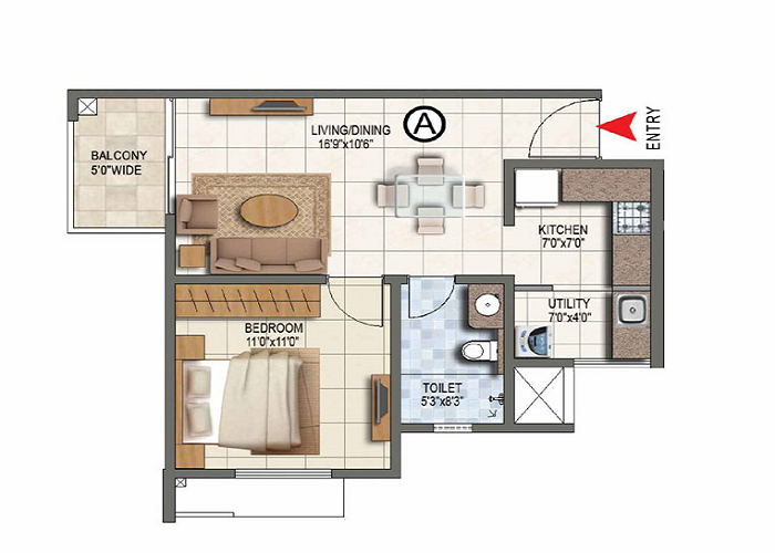Featured Image of Godrej Vanantara 3.5 BHK Floor Plan