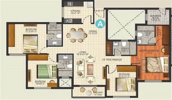 Featured Image of 4 5 Bhk Floor Plan