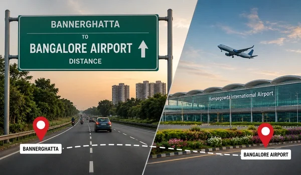 Featured Image of Distance to Bangalore Airport from Bannerghatta