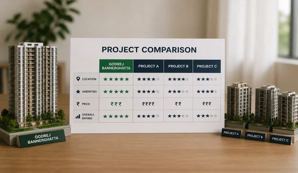 Featured Image of How Does Godrej Bannerghatta Compare to Similar Projects in South Bangalore?