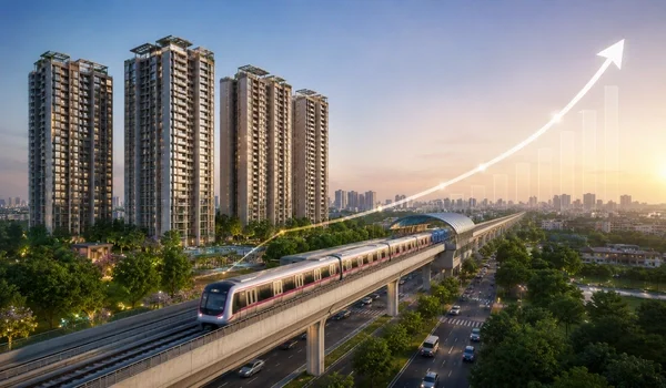 Featured Image of Impact of Metro on Godrej Vanantara Price