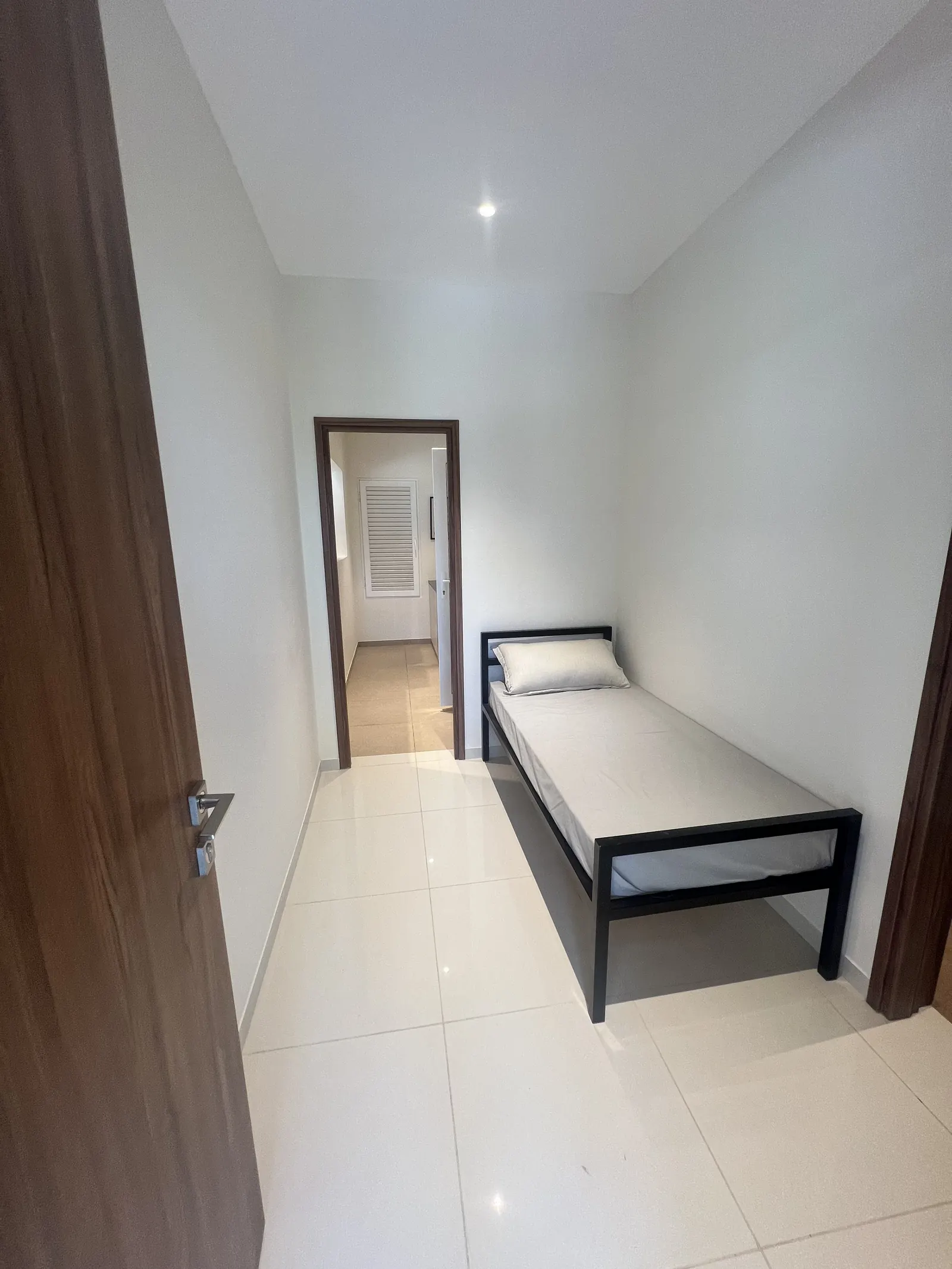 Godrej Vanantara 4.5 BHK Apartment Floor Plan - actual maids room photo with attached bathroom